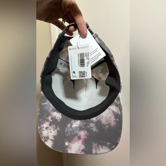 NWT Lululemon Baller Hat Soft Intersperse Pink Multi Pink Gray Tie Dye - Picture 6 of 12